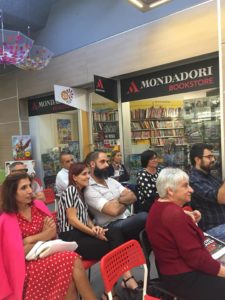 Pioggia inversa. Storia del Diavolo e un precario - Presentazione del libro, 28 settembre 2018, Bookstore Mondadori I Mulini, Cagliari