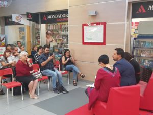 Pioggia inversa. Storia del Diavolo e un precario - Presentazione del libro, 28 settembre 2018, Bookstore Mondadori I Mulini, Cagliari